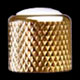 Gold Dome Knob